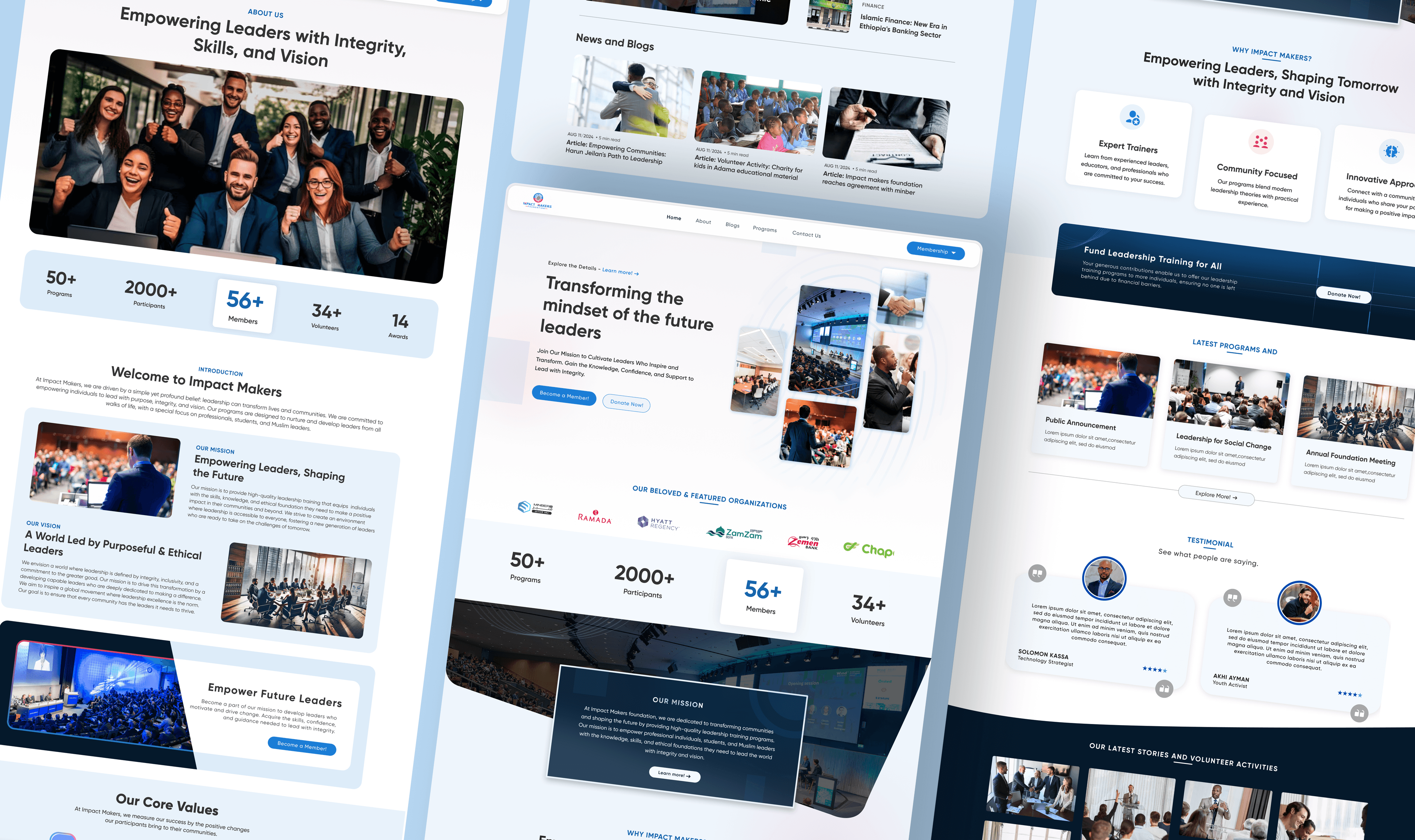 Impact Maker Foundation: Organization Website